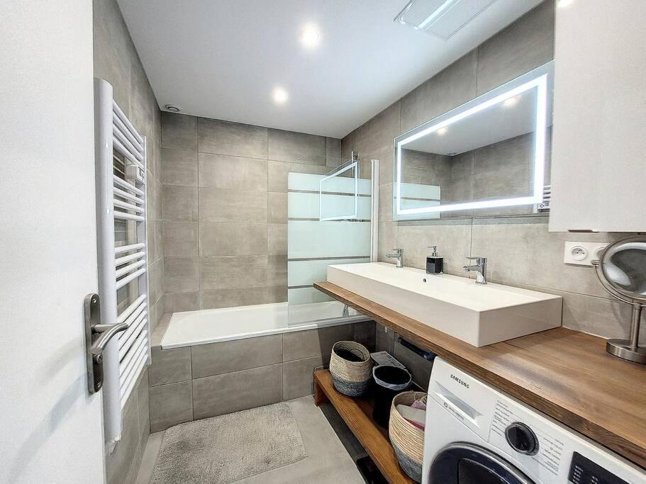 Апартаменты Duplex En Rez De Jardin Нёвиль-сюр-Саон Экстерьер фото