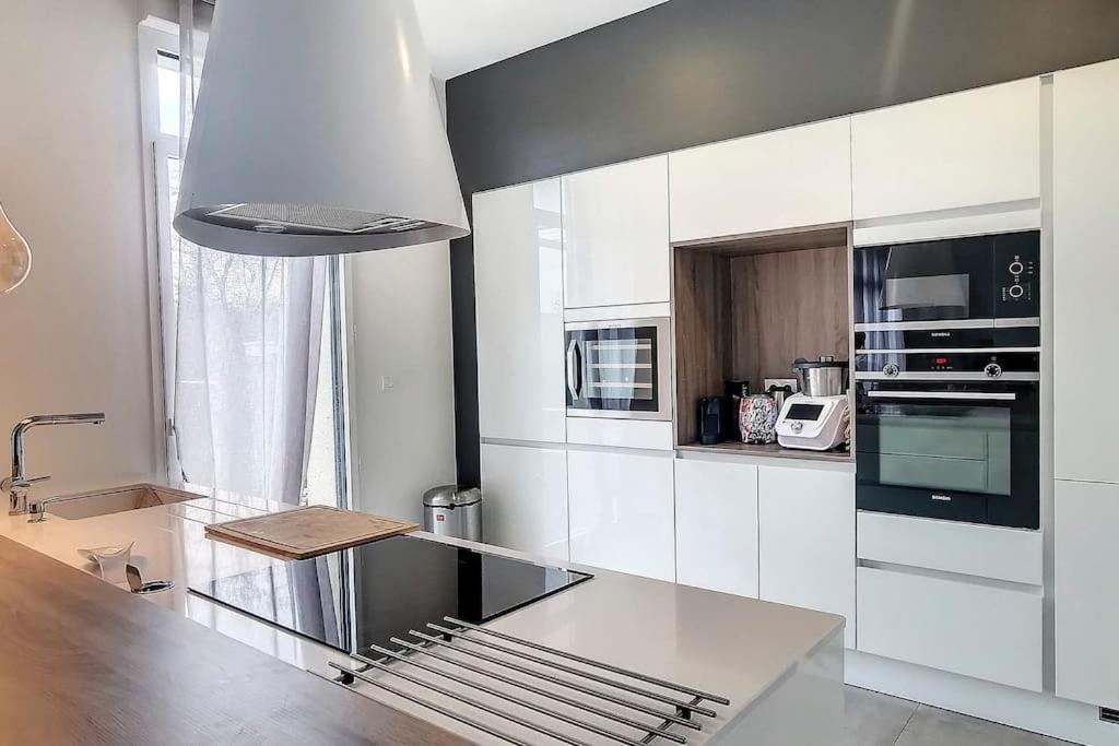Апартаменты Duplex En Rez De Jardin Нёвиль-сюр-Саон Экстерьер фото